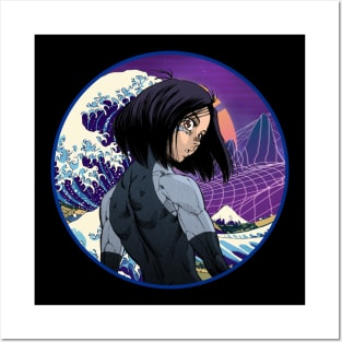 Alita's Cybernetic Soul - Unleash the Warrior Within with Battle Tee Posters and Art